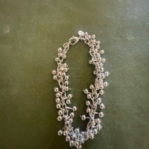 925 Silver ball bracelet